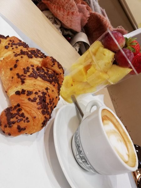 Breakfast in Florence